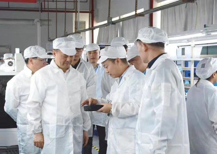 萍乡市委书记陈敏率队到恒峰g22考察